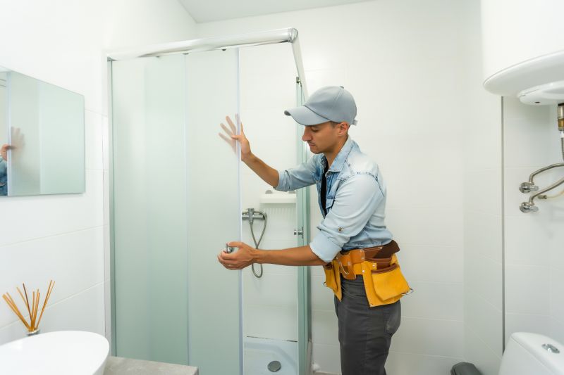 Shower Door Installation